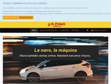 Tablet Screenshot of elovalorepuestos.com